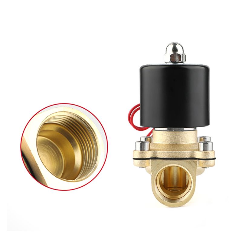 Van Điện Từ Nev 1 / 2 &quot;AC220V 2 Chế Độ Đóng Kín Thông Thường