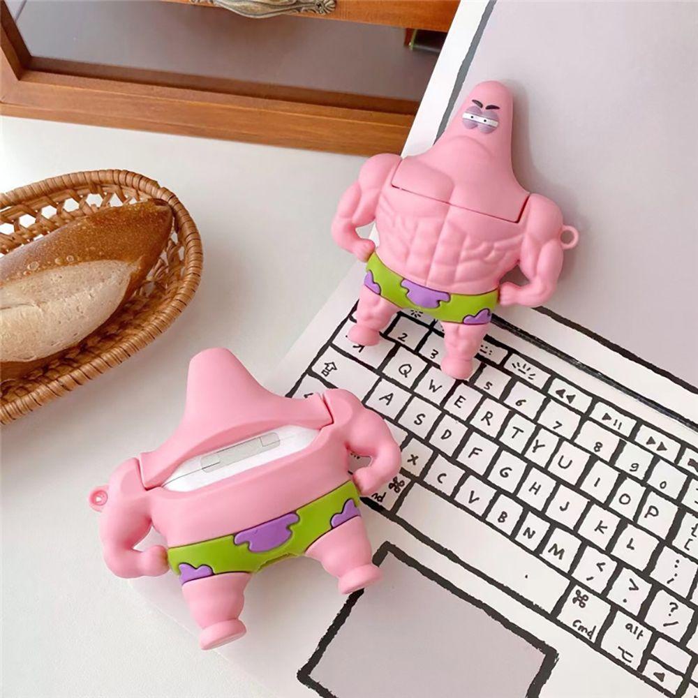 BEBETTERM Vỏ Bảo Vệ Hộp Sạc Tai Nghe AirPods Pro 2 / 1 Bằng Silicon Họa Tiết Hoạt