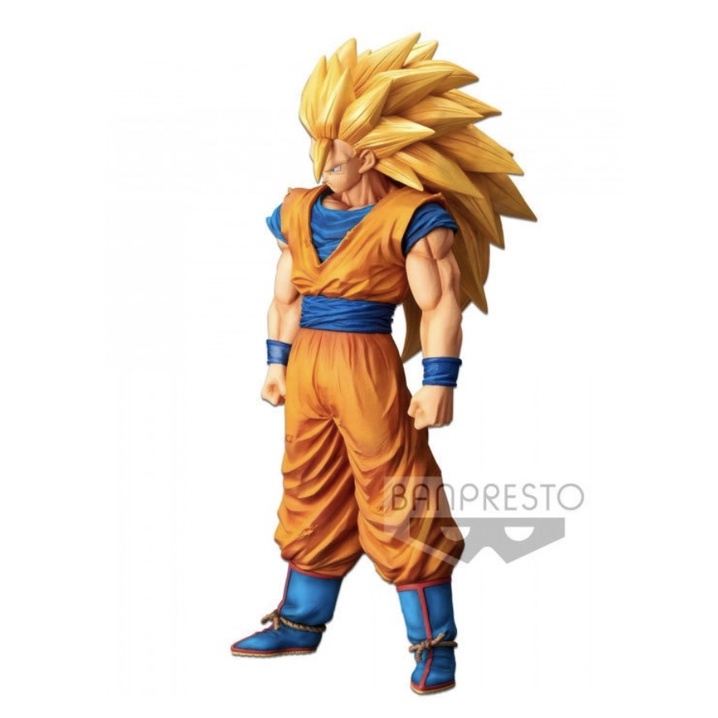 Cao 33cm - Nặng 600g - Mô hình GOKU SSj3 NEW FULL BOX