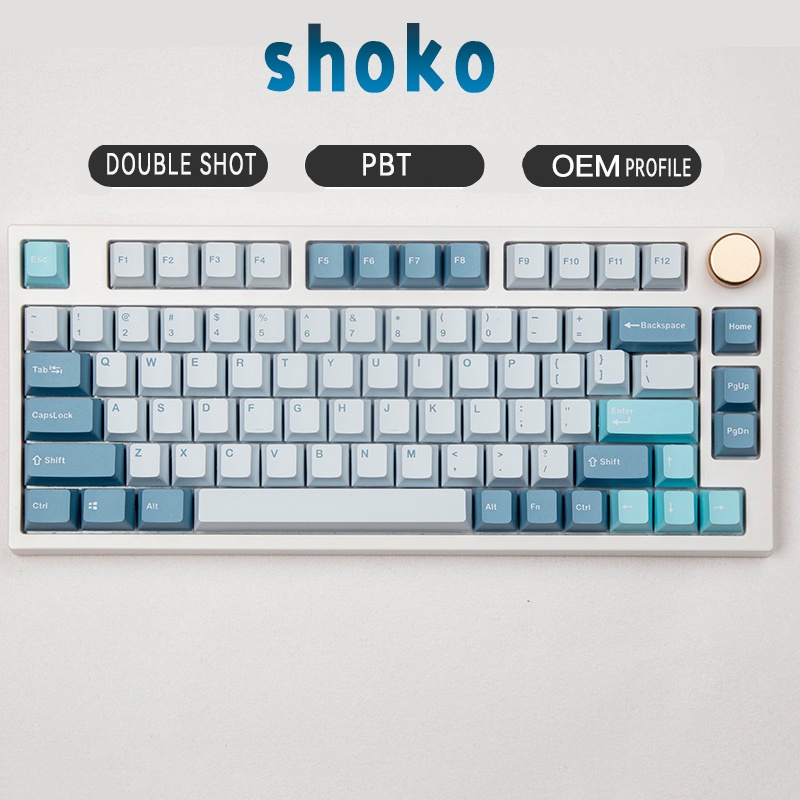Fast Shipping Shoko Keycaps double shot OEM profile  pbt fabric mechanical keyboard keycap GMK