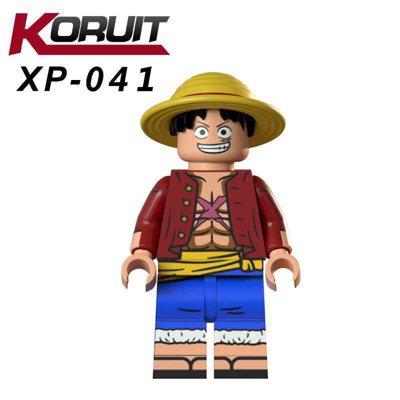 Minifigures One Piec Các Mẫu Nhân Vật Borsalino Nami Robin Crocodile Zoro Luffy - Mini Đảo Hải Tặc XP036-XP041