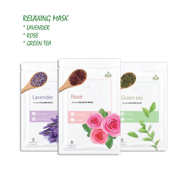 Mặt Nạ Giấy Dưỡng Da HNB Detox & Relaxing