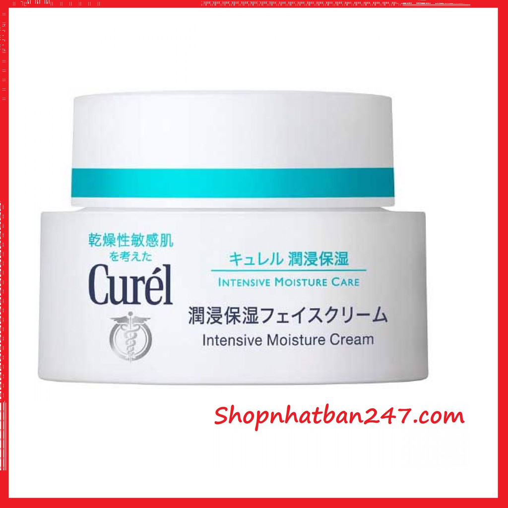 Kem dưỡng ẩm Curel Intensive Moisture Cream Nhật Bản