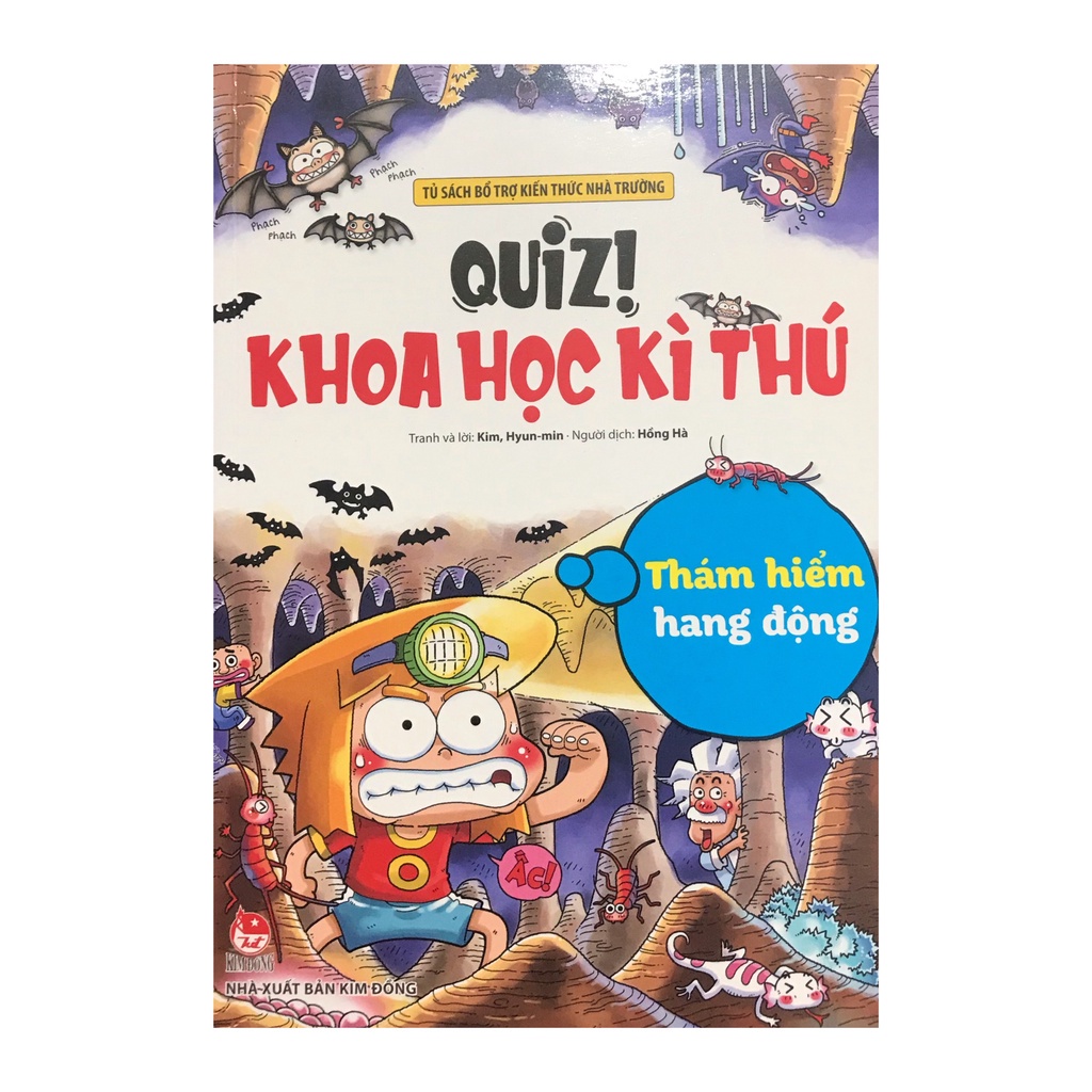 Sách - Quiz ! Khoa học kì thú : Thám Hiểm hang động