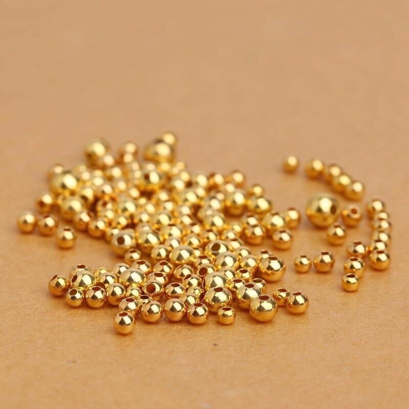 Charm bi bạc mạ vàng 2-3-4mm - MH820