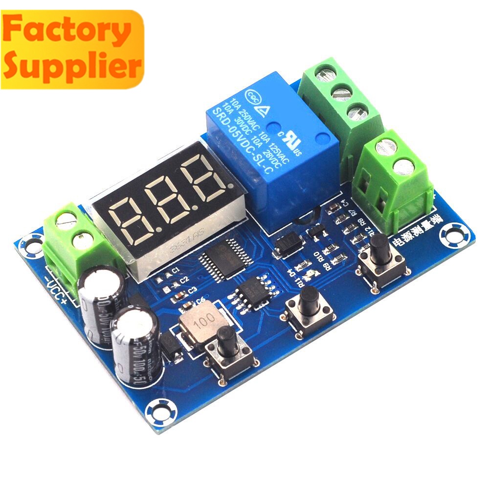 Bảng mạch sạc pin PCBFUN XH-M608 tích hợp vôn kế 6-40V