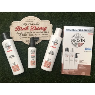 Bộ dầu gội chống rụng tóc Nioxin Trialkit số 3 - 150ml