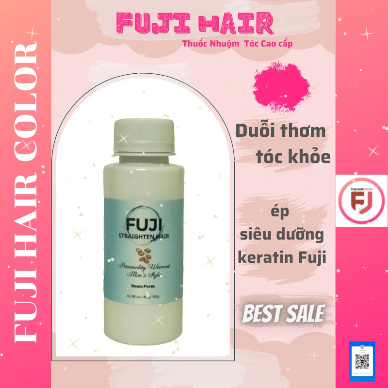Kem duỗi tóc ép tóc Fuji siêu dưỡng phục hồi tóc không cần định hình