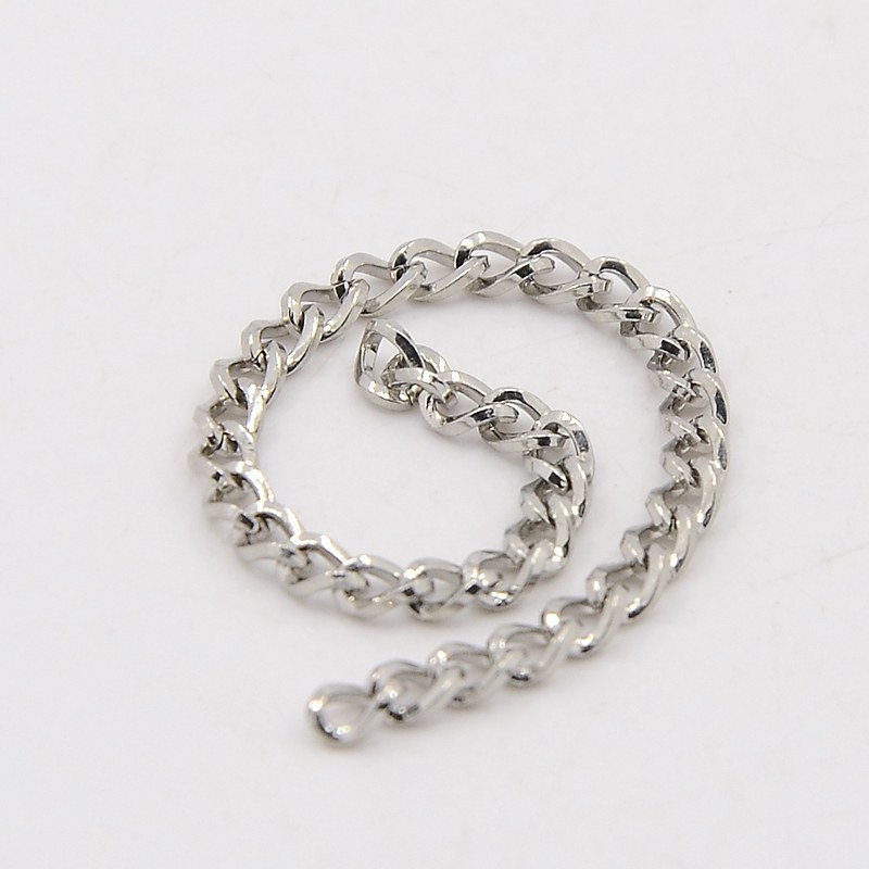 Dây Xích Xoắn Bằng Thép Không Gỉ 304 1-10m Nhiều Màu Sắc Dùng Làm Trang Sức Thủ Công