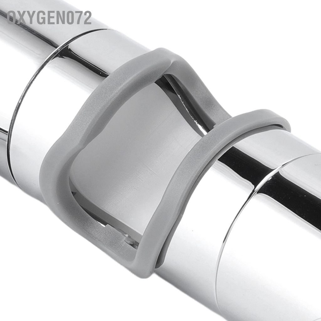 Oxygen072 Giá đỡ đầu vòi hoa sen ABS Chromeplate có thể điều chỉnh chống trượt thanh ray cho phòng tắm