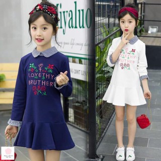 Áo đầm trắng cho bé gái ☑️ đầm đẹp cho bé gái ☑️ váy của trẻ em 7 tuổi