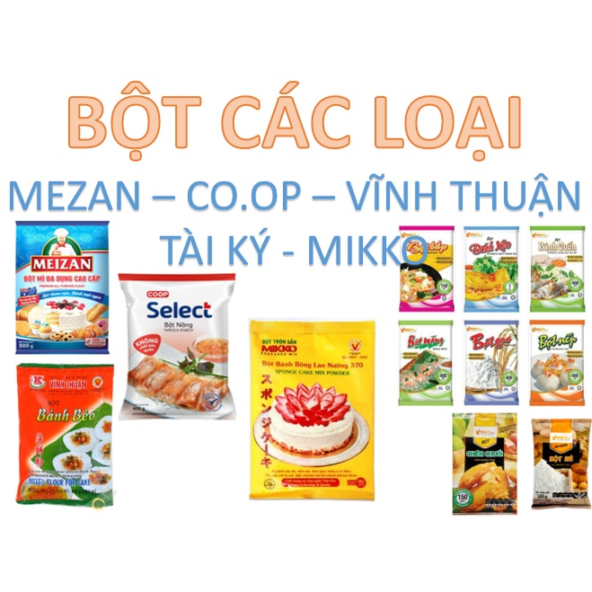 [Q.3] QUẬN 3 [DEAL SỐC] [RẺ NHẤT SHOEE] BỘT CÁC LOẠI TÀI KÝ CO.OP VĨNH THUẬN MIKKO LÀM BÀNH NẤU ĂN SIÊU RẺ