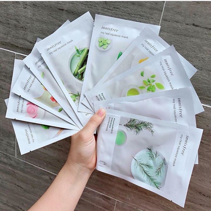 Mặt Nạ Giấy Innisfree My Real Squeeze Mask