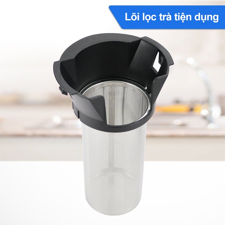 Ấm Đun Nước Siêu Tốc Công Nghệ Đức 1,8 - 2,5 L - Bình Đun Nước Siêu Tốc Thủy Tinh Chịu Nhiệt Siêu Bền