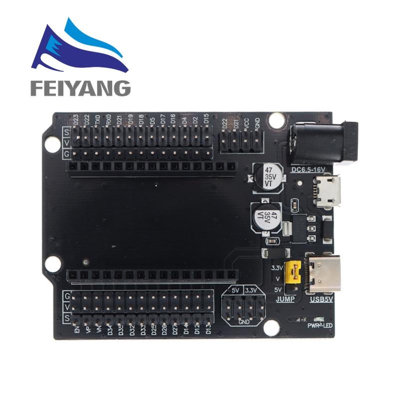 Bản Mạch Phát Triển ESP32 TYPE-C USB CH340C WiFi+ Bluetooth Lõi Kép ESP32-Devktec-32 ESP-WROOM-32