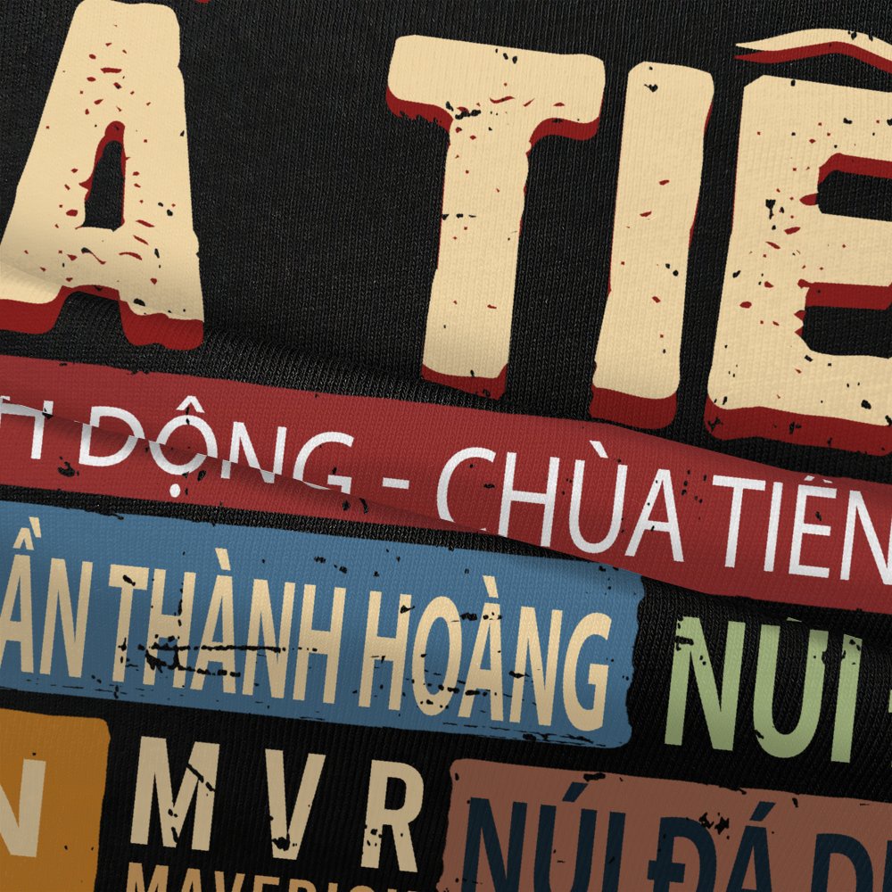 Áo thun Hà Tiên Rạch Giá Miền Tây phông cặp unisex cotton quà tặng kỉ niệm 63 tỉnh thành Việt Nam fact UNDER MVR BB425