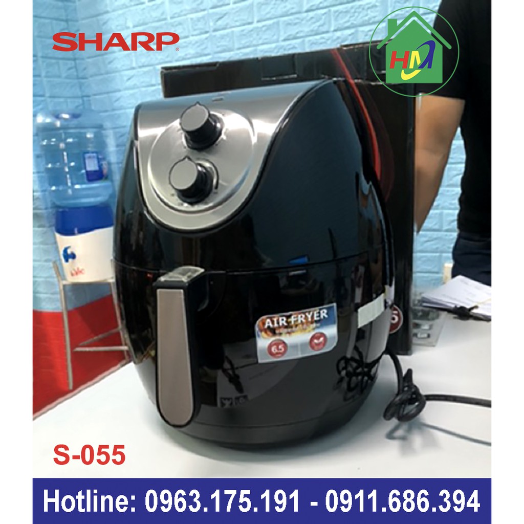 Nồi Chiên Không Dầu Sharp 6L / 6.5L / 7.0L - S-055 / S-070 / KS-65