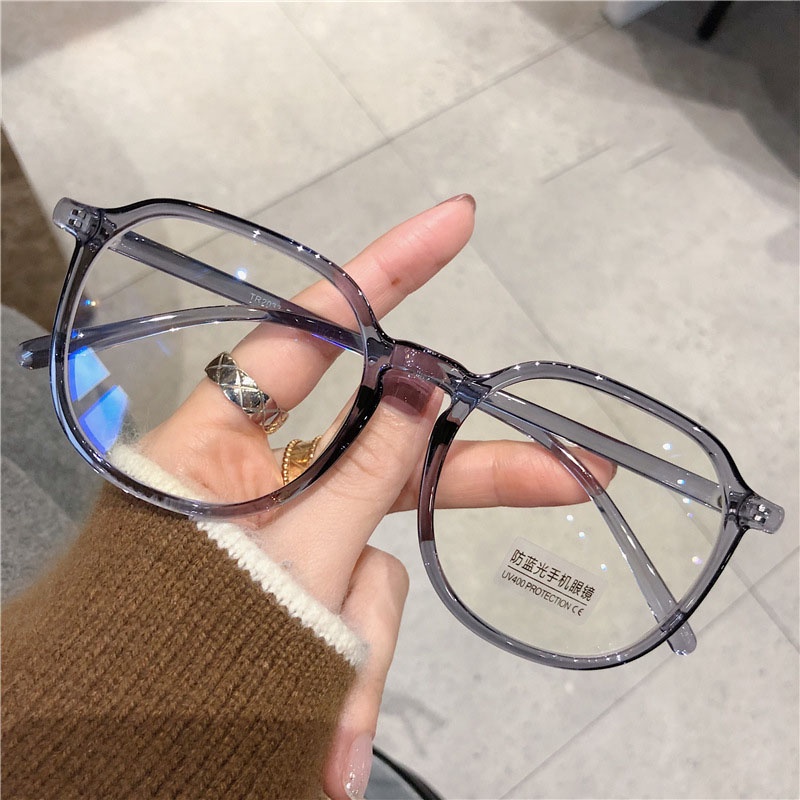 Kính cận nam nữ VIENDO tròng đổi màu chống ánh sáng xanh chống tia UV Hàn Quốc thời trang cắt độcận theo yêu cầu