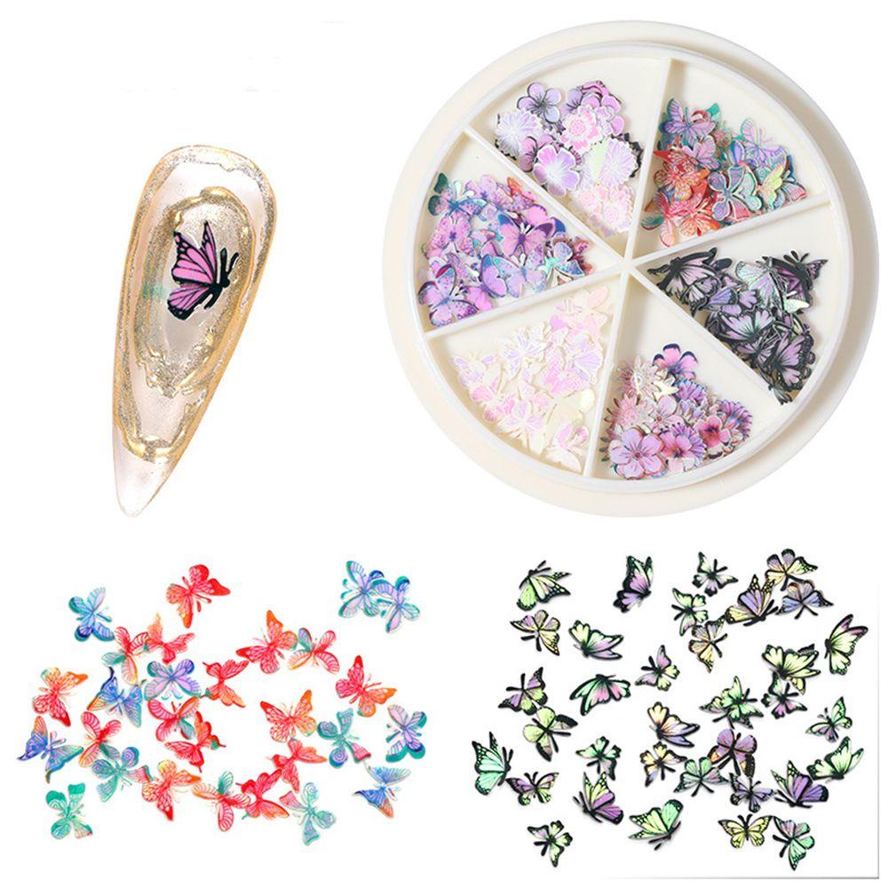 Hộp Kim Tuyến Lấp Lánh Trang Trí Móng Tay Chủ Đề Halloween