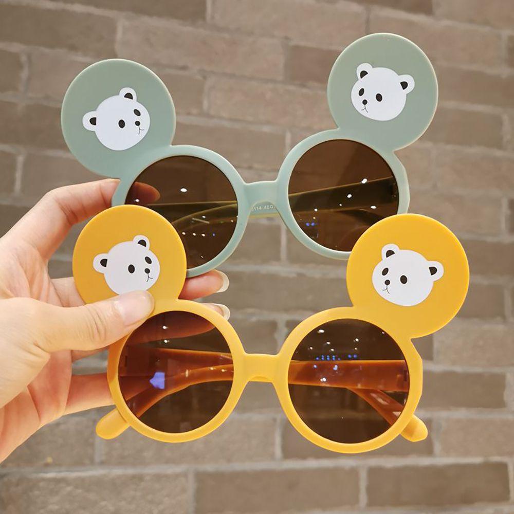 QQMALL Kính Mát Gọng Tròn Chống Bức Xạ Phong Cách Hàn Quốc Cho Nam Và Nữ