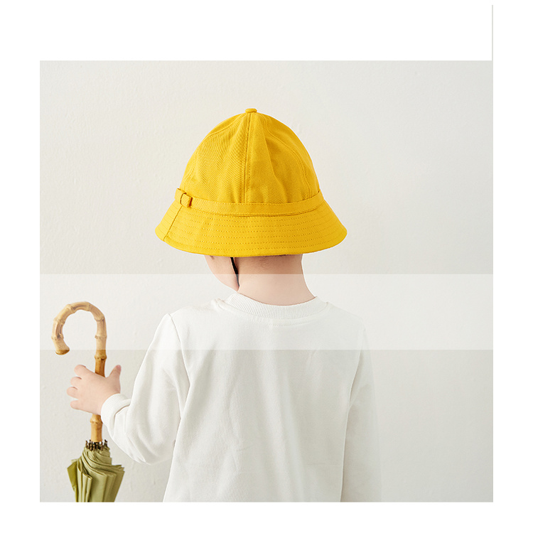 Nón Tai Bèo Màu Vàng Phong Cách maruko Nhật Bản Dễ Thương Cho Bé Gái