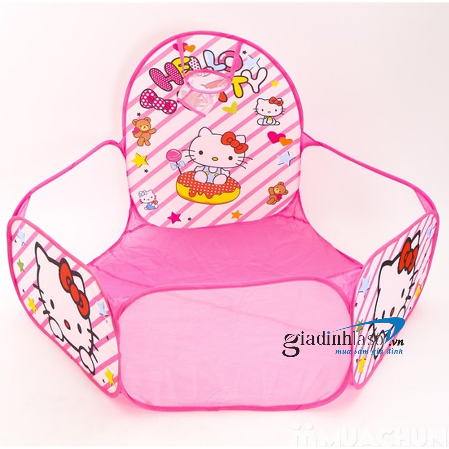 lều hellokitty cho bé chơi( KHÔNG CÓ BÓNG)