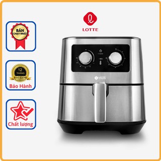 Nồi Chiên Không Dầu Lotte 5,5L model LTS-AF5SM  Phiên Bản 2021 - Bảo Hành 12 tháng