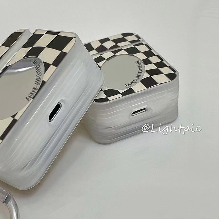 Ốp Hộp Đựng Tai Nghe Nhét Tai Silicon Mềm Hình Bảng Điều Khiển Tráng Gương Cho AIRPOD 3 airpods 2 / 1 / Pro2