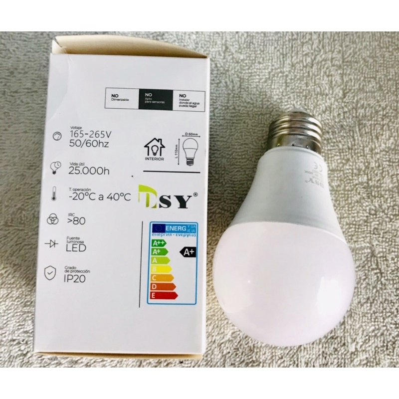 BÓNG ĐÈN 5W, 7W, 9W DSY ánh sáng trắng tiết kiệm điện