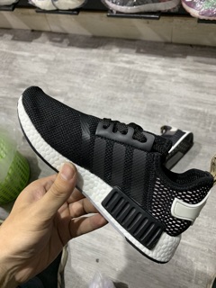 < FLASH SALE > VIDEO + ẢNH THẬT > Giày Sneaker NMD Đen Gót Trắng