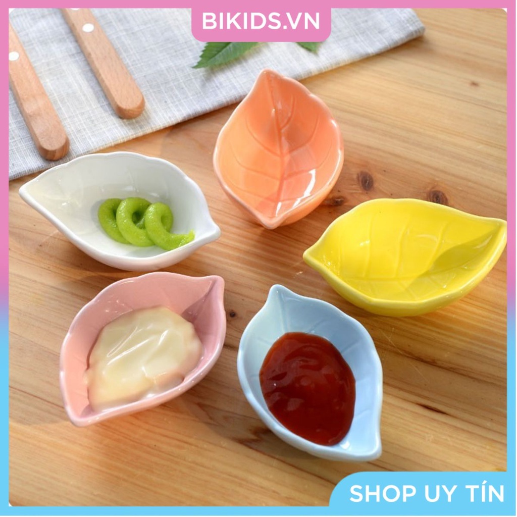 Bát ăn dặm hình lá ổi ( nhiều màu )