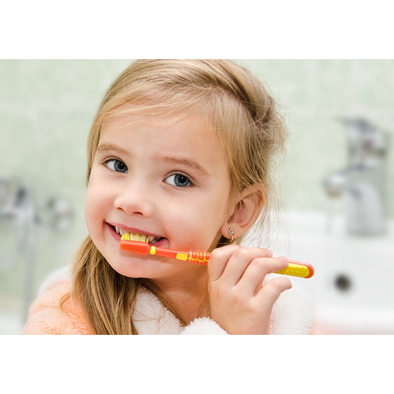 Bàn Chải Đánh Răng Cho Bé KODOMO Lông Tơ Mềm Mịn Kháng Khuẩn