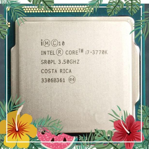 CPU socket 1155, Core I7 3770, i7 3770s, i7 3770T, i7 3770K, i7 2600, i7 2600K, i7 2700K, chip máy tính