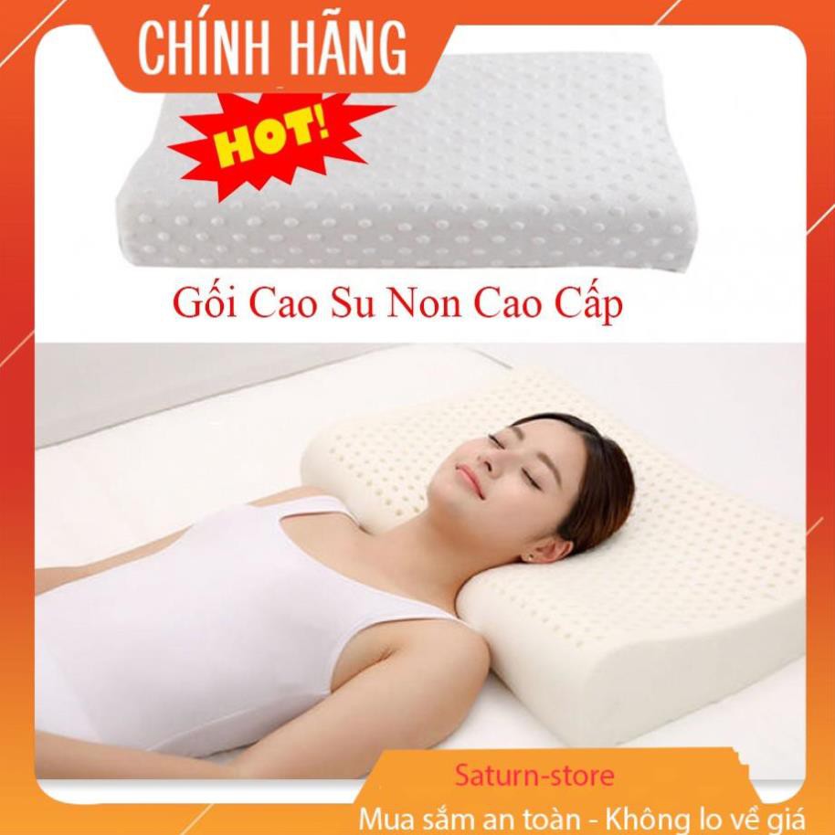 Gối cao su non Zara Home Nhật Bản cao cấp, Không Gây Đau Mỏi Cổ Sau Giấc Ngủ Dài, 100% Làm Từ Cao Su Thiên Nhiên Cao Cấp