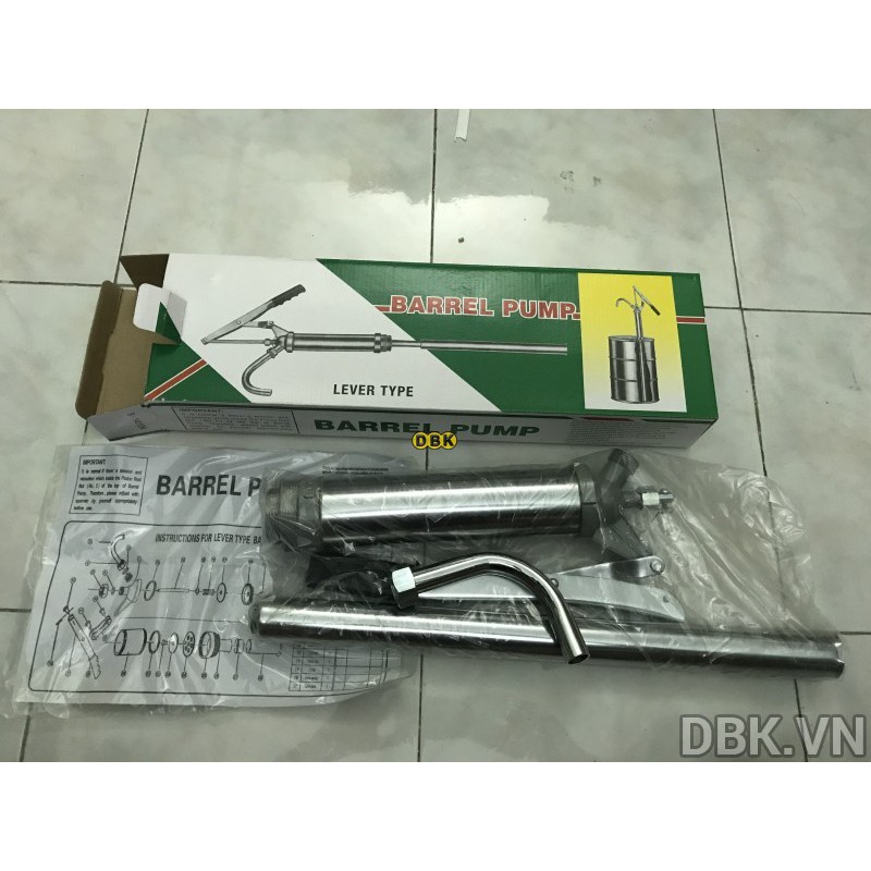 Bơm tay thùng phuy bằng Inox DBK LG-1016A