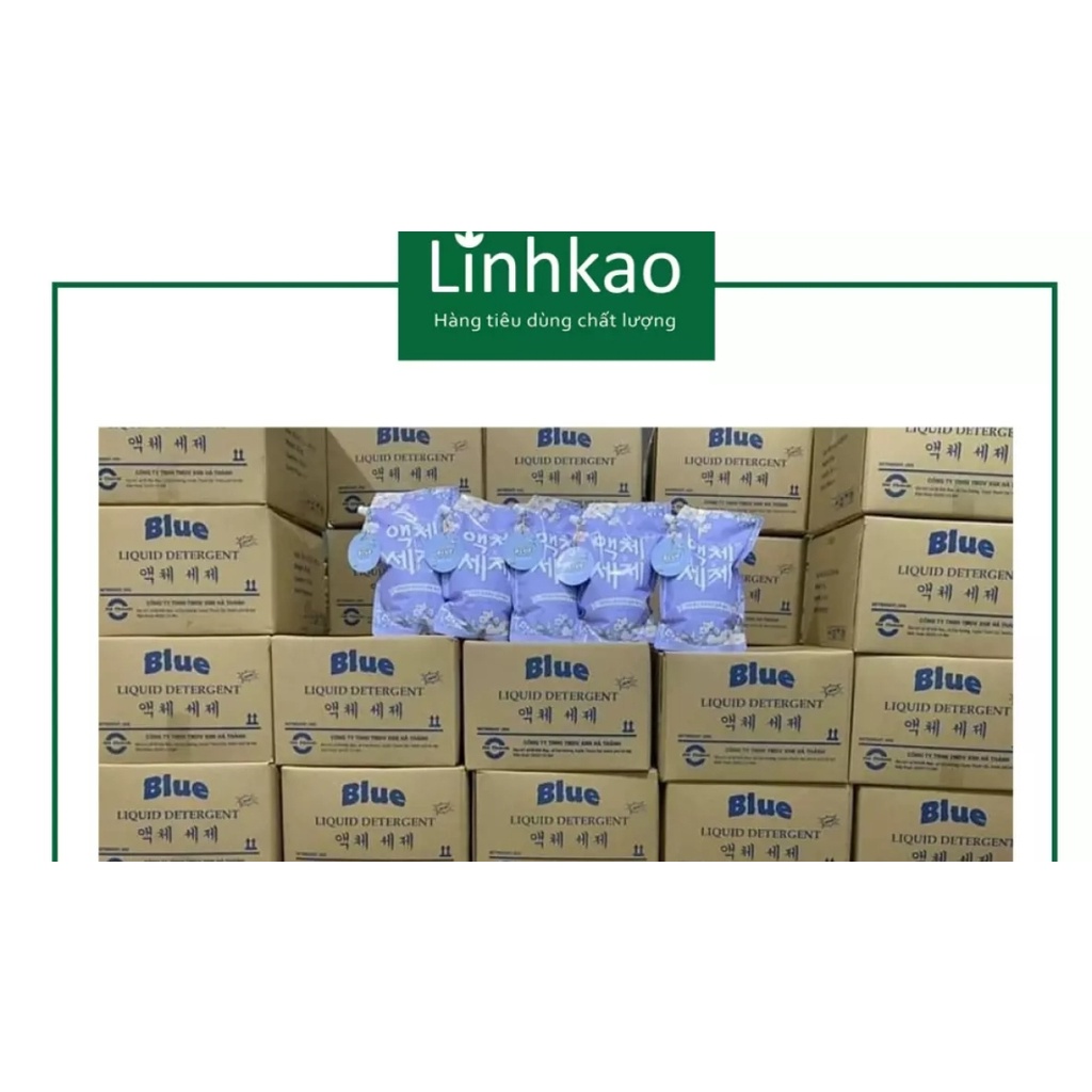 Combo 2 nước giặt blue hàn quốc x 2kg