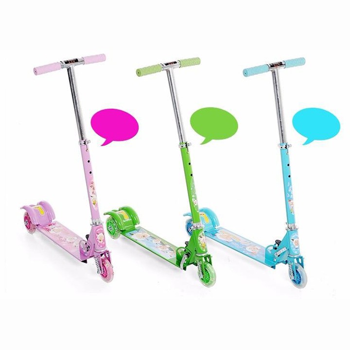 XE TRƯỢT SCOOTER BÁNH PHÁT SÁNG