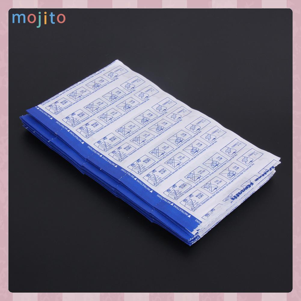 MOJITO 50pcs Better Breath Nasal Strips Stop Snoring Health Care Nasal Patch