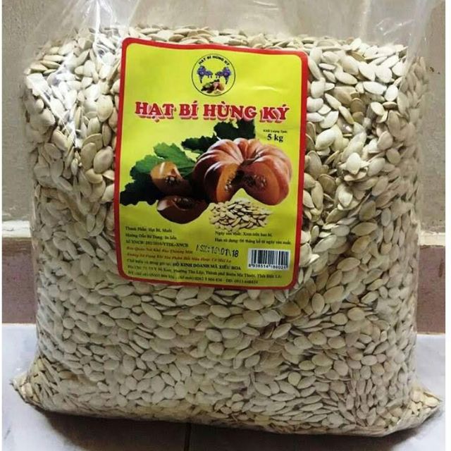 1kg Hạt Bí Loại 1🍀FREESHIP🍀Hạt Bí Rang Muối Hùng Ký Loại Ngon