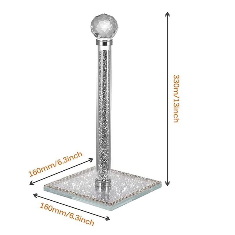 QQ Giá Đỡ Cuộn Giấy Vệ Sinh Bằng Nhựa Chống Trượt Tiện Dụng Cho Nhà Bếp