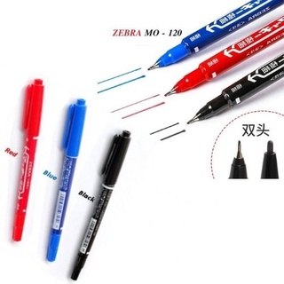 BÚT LÔNG DẦU 2 ĐẦU MO-120 (COMBO 10 CÁI)