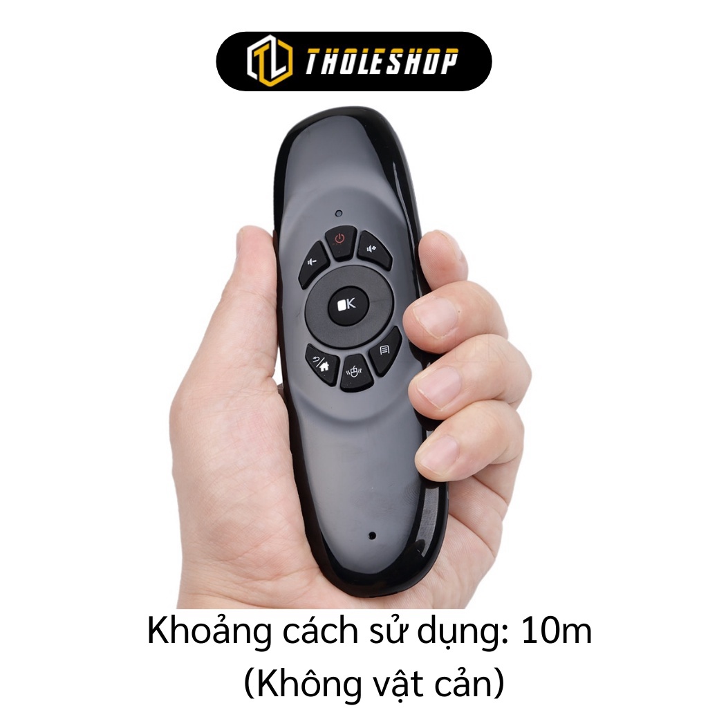 [SGD] Bàn Phím Mini Kiêm Chuột Bay - Điều Khiển Từ Xa Không Dây C120 Cho Androi TV Box 6216