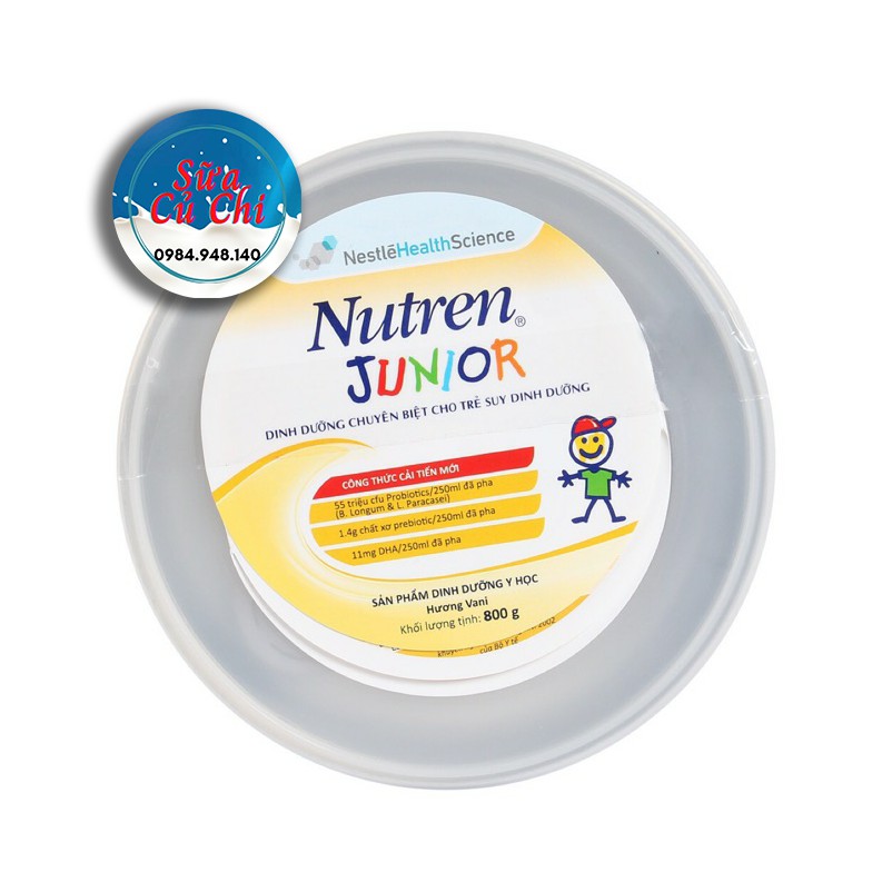 Nestle Sữa Nutren Junior tăng sức đề kháng cho trẻ 800g