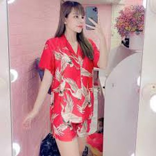 Linhhuong230 Bộ lụa chim hạc