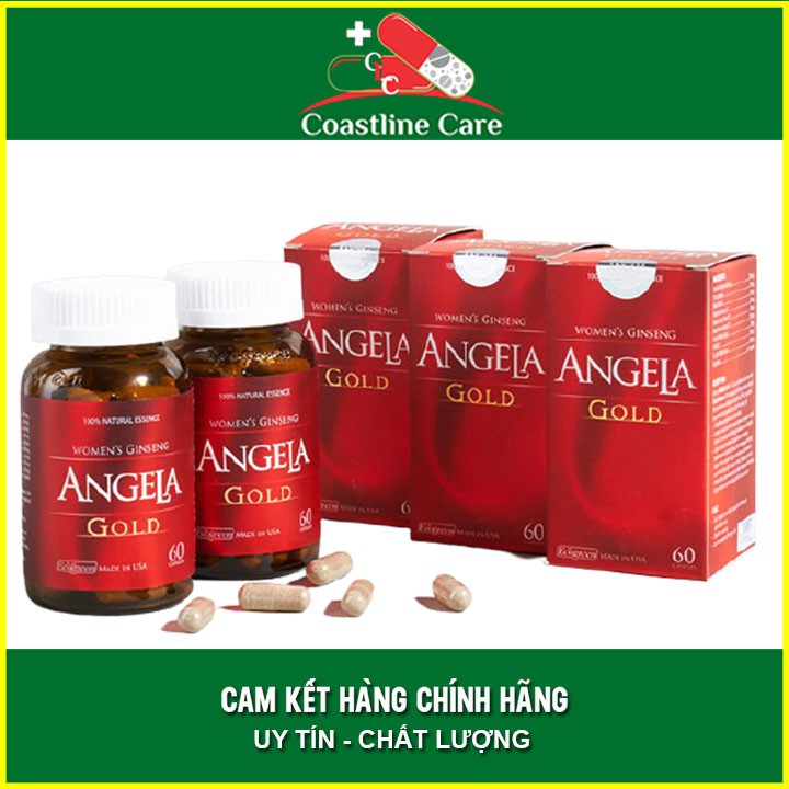 Sâm Angela Gold Hộp 60 Viên - Coastlinecare Pharmacy
