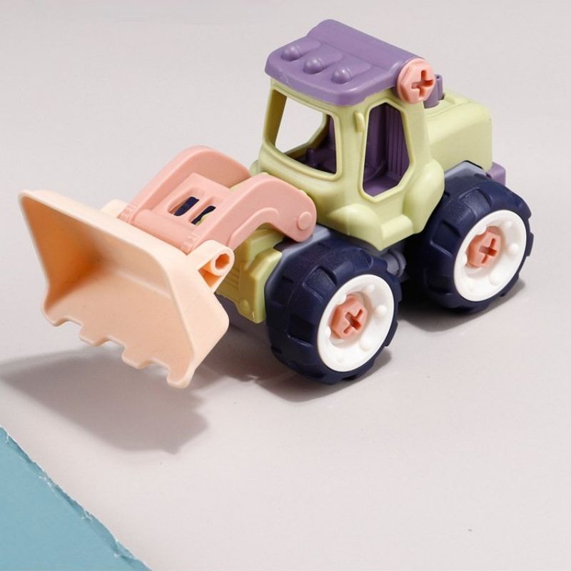 Đồ chơi lắp ráp xe ô tô công trường RedTech.