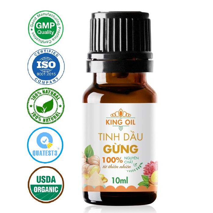 Tinh dầu Gừng nguyên chất từ thiên nhiên - KingOil