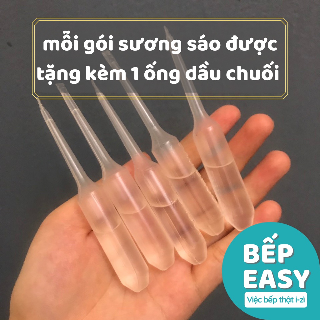 Bột Sương Sáo , Pudding , Thạch Đen Hạt É thương hiệu Thuận Phát 50g tặng kèm dầu chuối