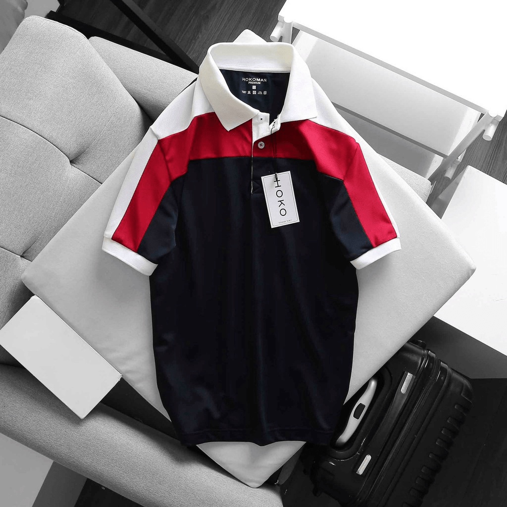 Áo thun nam cổ trụ polo cao cấp hoạ tiết siêu đẹp thời trang hàn quốc cho ae MỚI NHẤT HIỆN NAY