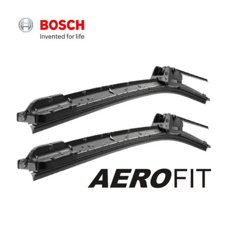 Gạt Mưa Silicone,Gạt Mưa Ô Tô BOSCH Mềm Siêu Sạch BOSCH AEROFIT Chính Hãng (Có Tem Chống Hàng Giả)